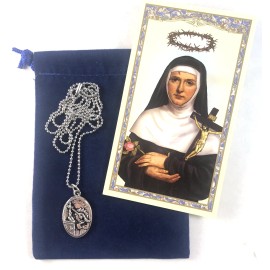 ST. SAINT RITA RELIGIOUS MEDAL - PATRON OF IMPOSSIBLE CAUSES