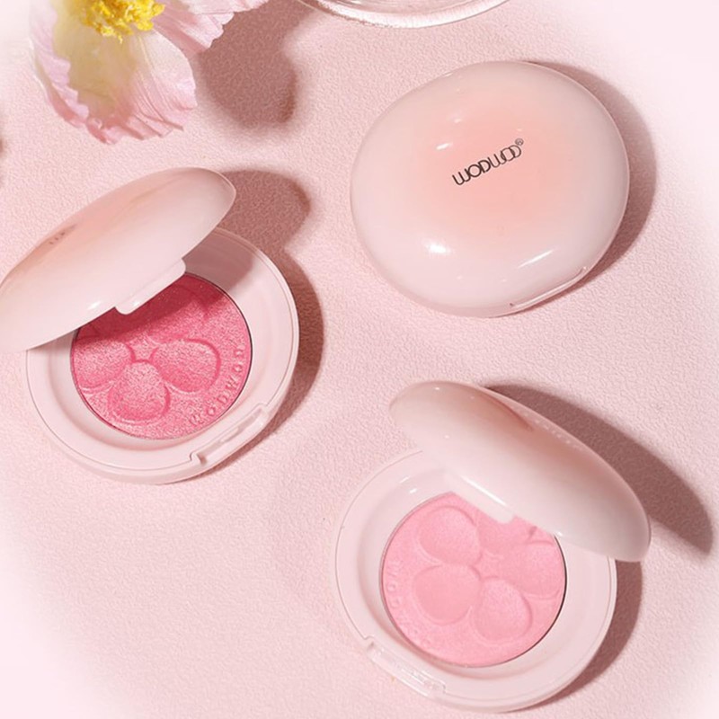 Wirwody チークナチュラル 血色感 ツヤ仕上げ 発色 長時間キープ プチプラ メイク 初心者向け ミニサイズ