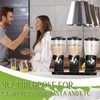 Umigy 1 Pack Triple Indispensable Dry Food Dispenser Cereal Container