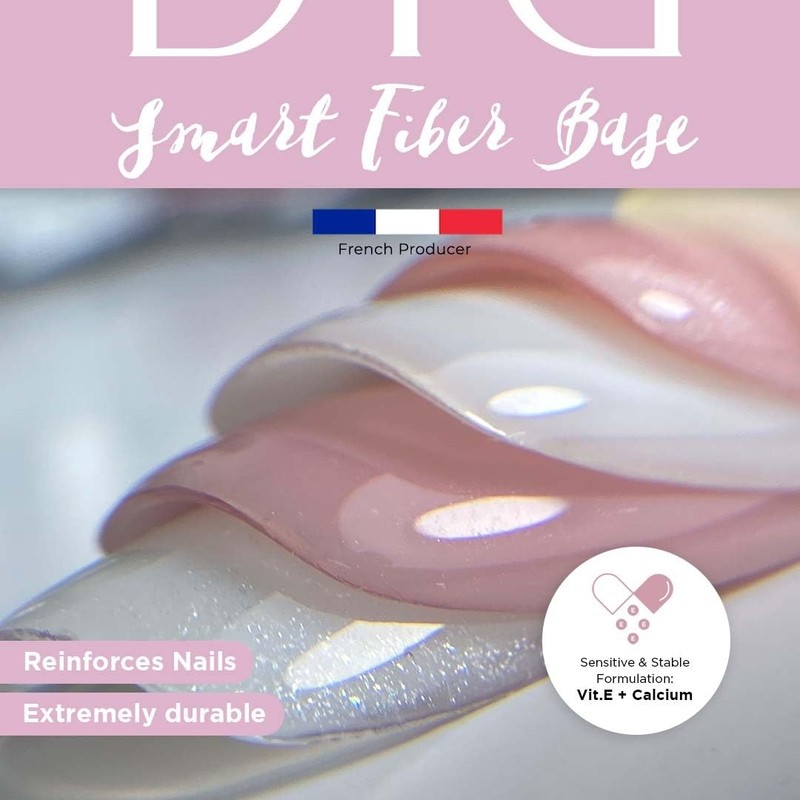 Premium Fibre Base Gel, Didier Lab, For Damaged Nails, Nail