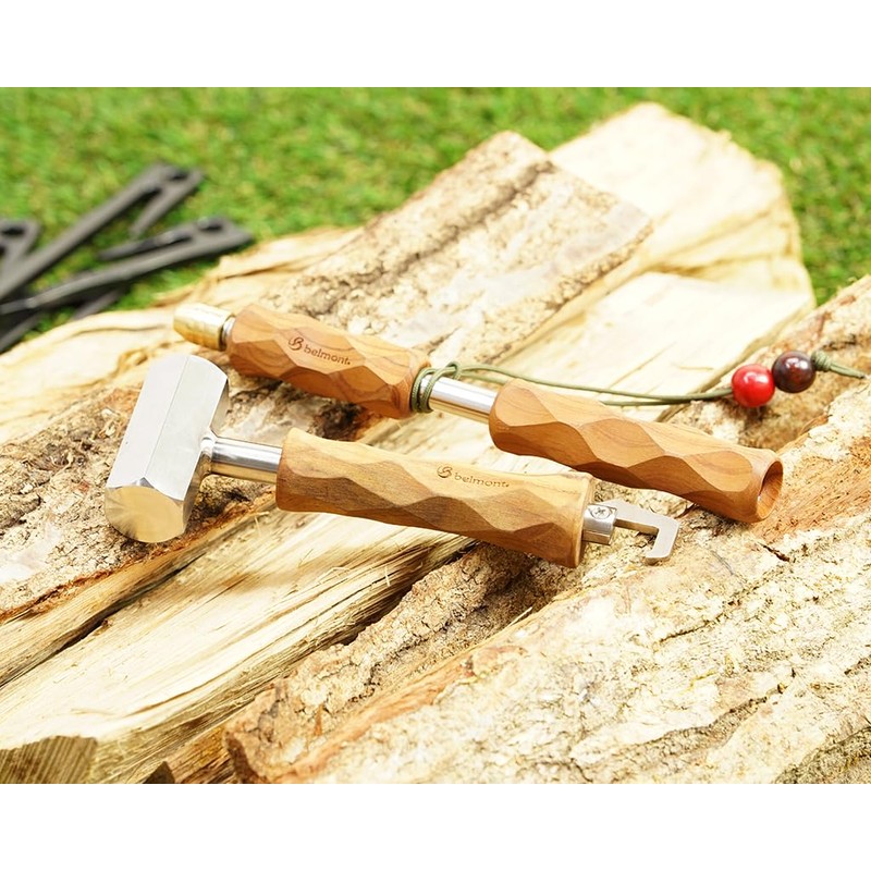 Belmont BM-507 Peg Hammer, Piton Hitter, Chestnut Grip