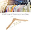 Wedding Hanger Anti Slip Wooden Clothes Hanger Iron Clothing Hanger