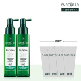 René Furterer Fortisha Hair Lifting FLX Root Volume Scalp Ampoule Serum 100ml Duo (+Random 50ml x 4) / 포티샤 헤어리프팅 FLX 뿌리볼륨 두피앰플세럼 100ml 듀오(+랜덤 50mlX4)