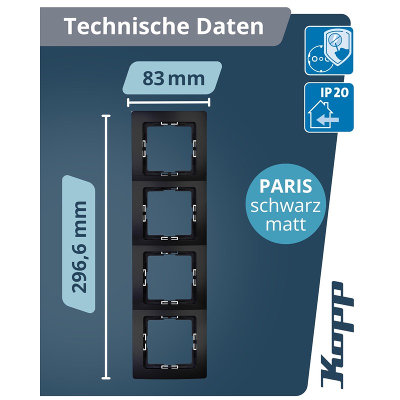 Kopp Paris Frame