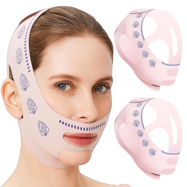 Reusable V-Line Face Mask, Double Chin Remover, Lifting Bandage for