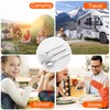 DOETYD Travel Cutlery Set 3 PCS Stainless Cutlery with Portable