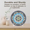 OnFireGuy Heavy Duty Plate Display Stand | 9-inch Clear Acrylic