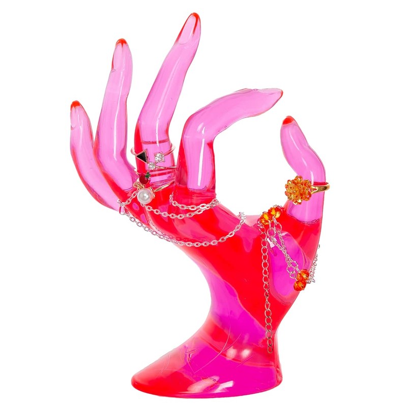 Maxsirui Hand Form Ring Holder Jewelry Display Organization Rack Bracelet