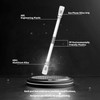 Spinning Pen - Gradient Field White-Sliver, Rolling Finger Rotating Pen