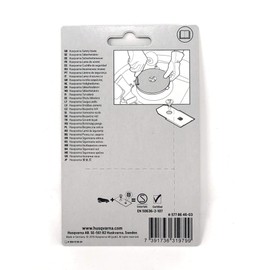 Replacement blades, blades set, 9 original spare blades made of carbon, suitable for lawn mower robots by Husqvarna and Gardena