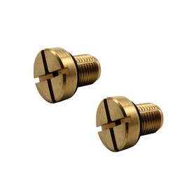 TAKPART 2 x Radiator Hose Bleeding Screw Coolant Expansion Tank Cooling Drain Screw with O-Ring for E30 E36 E31 E34 E46 E39 E38 Mini Cooper 17111712788