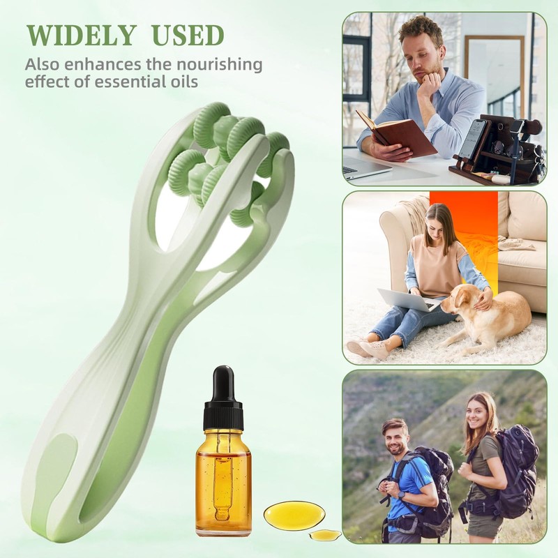 Hand Massager, Finger Massager, Pack of 2 Finger Massage Roller,