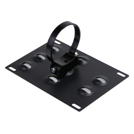 iJDMTOY No Drill Required 3-Inch Bumper Guard Tube Mount License Plate Bracket/Holder