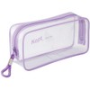Reimei Fujii KPF902V Clear Pen Pouch, Violet, Set of 2