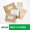 エーワン ラベルシール レーザー A4 24面 100シート 28369