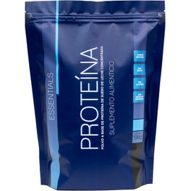 NLS Essentials® PROTEÍNA DE SUERO DE LECHE Pura Whey Sin sabor Sin azúcar Sin aditivos 1 solo ingrediente WPC 500grs Whey protein powder
