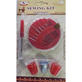 Travel Sewing Kit Set, Needle, 14 Needles, and 3 nimbles . Sewing Kit Color May