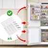 Spares2go Integrated Fridge Door Slide Mounting compatible with Neff Fixing