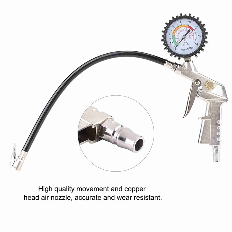 PC 8508 Multifunctional Car Automobile Tyre Pressure Gauge Inflator Pump