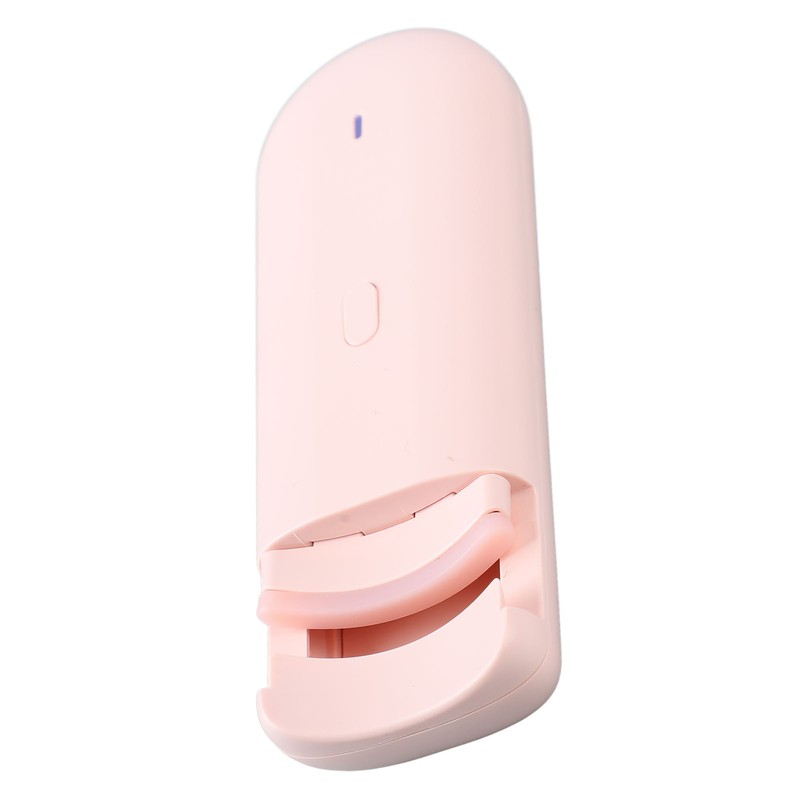 Heated Eyelash Curler Pink Portable Electric Long Lasting Eyelash Curler
