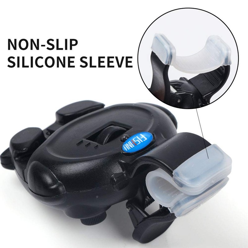 FISHNU Double Alarming Electronic Fishing Bite Alarm with LED Light