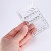 sourcing map 3pcs High Precision SEC Size Estimation Chart 83mm