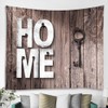 BohemianCreative Wooden Board Wall Hanging Bedding Tapestry Wall Hanging 16(150*150CM)