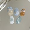[Handmade Nail Tips] Vacationing by the sea Nail Tips -