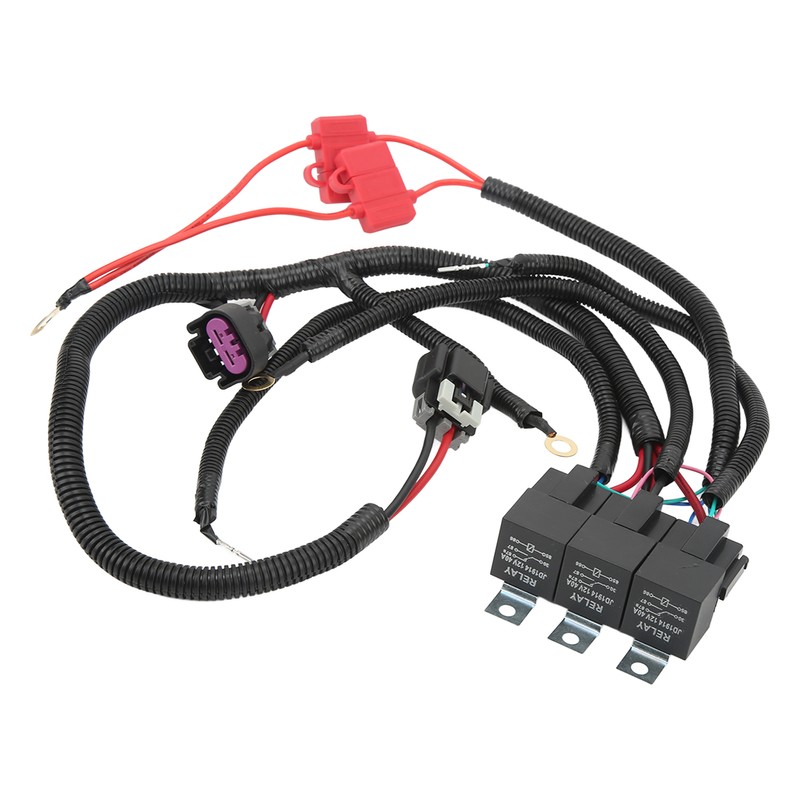 ECU Control Dual Electric Fan Upgrade Wiring Harness Stable Performance