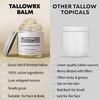 TALLOWRX 100% Grass-Fed Beef Tallow for Skin – Whipped Tallow