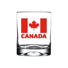 Rogue River Tactical Canada Flag Old Fashioned Glass Gift For Any Canadian