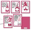 Paper Frenzy Gnome Themed Valentines - 25 pack WITH ENVELOPES