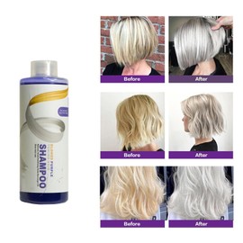 Centella Clean Anti Yellow Tint Shampoo, Anti-Yellow Tint Purple Shampoo for Blonde, Bleached and Lightened Hair, Colour Extend Graydiant Shampoo, for Blonde, Bleached and Grey Hair, 500 ml