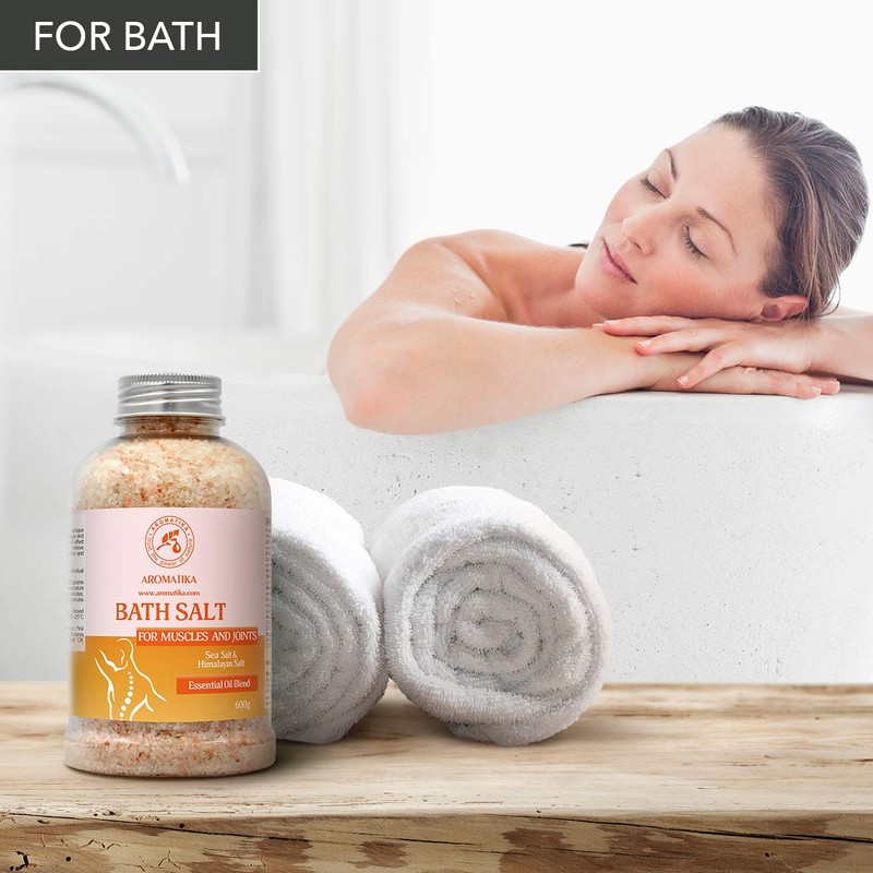 Joints & Muscles Bath Salt 600 g - with Essential