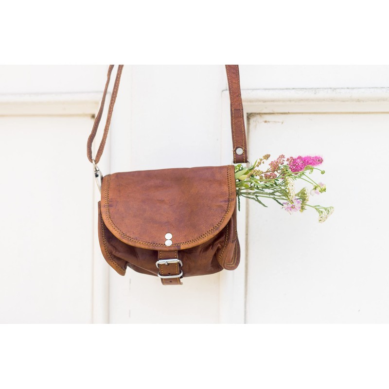 Gusti Rudi A. Bicycle Bag Leather Handlebar Bag Saddle Bag
