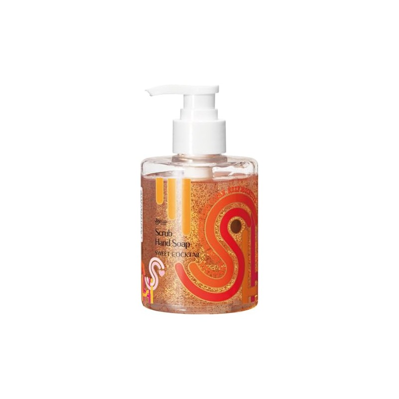 Joyco Scrub Hand Soap, Sweet Cocktail, 10.1 fl oz (300