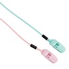 Hearing Aid Clips Pink Green Combination Set Portable Compact Flexible