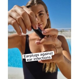 BOLLSEN Ear Plugs Swimming I Silicone Earplugs for Swim Watersports Pool Surf Adults NEW