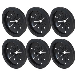 Smaeti 6 Pcs Garbage Disposal Splash Guards Sink Baffle Cover Disposal Replacement 3-1/8 Inch Food Waste Disposal Part Accessories Kitchen Drain Plugs for Kitchen