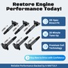 Ignition Coil Spark Plugs 6 Pack for Toyota Camry Sienna