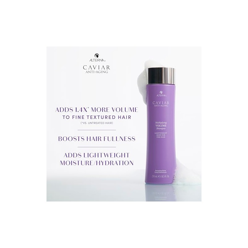 Alterna CAVIAR Anti-Aging Multiplying Volume Shampoo | For Fine, Limp