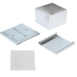 ZUDKSUY Small Tofu Press 304 with Cheese Makers Tofu Press Mould Dumpling Maker Kitchen Tools