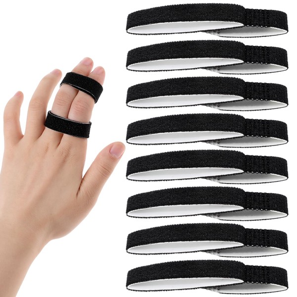 Yuomeaz 8PCS Buddy Tape Finger Straps, Buddy Straps for Fingers