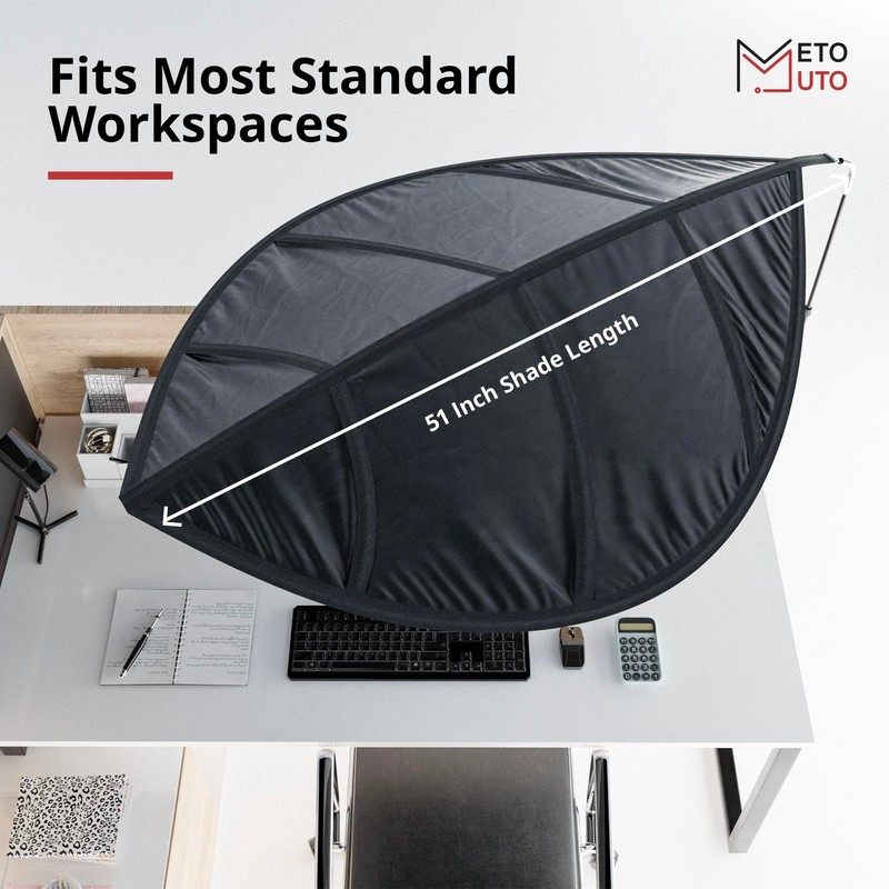 Cubicle Shade - Desk Shade for Cubicle to Block Light,