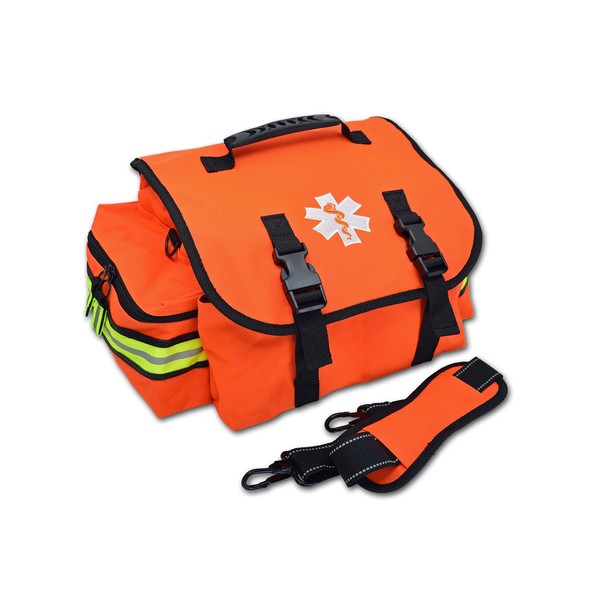 Lightning X Small EMT First Responder Bag w/Dividers - Florescent Orange