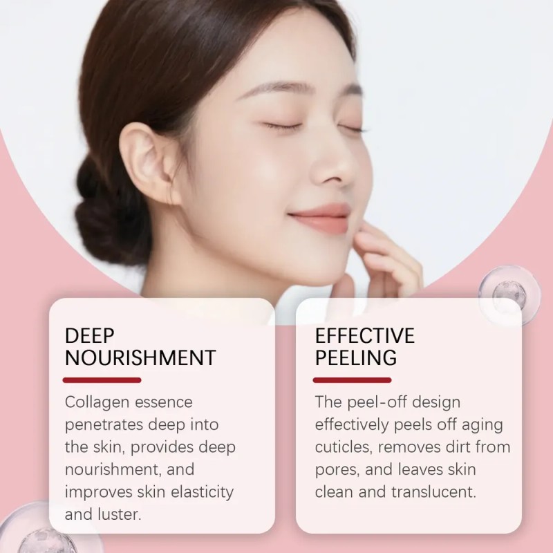 Mascarilla Exfoliante Facial Bellosconto Real Collagen Fit
