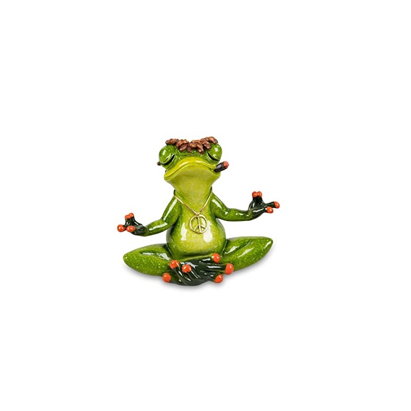 formano Frog Yoga Hippie Decorative Figure (Sitting Frog)