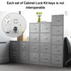VIDABTE Vertical File Cabinet Lock Kit for SRS 2185 HON