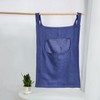 Amazhiyu Hanging Laundry Hamper, 100% Linen Multi Use Door Hanging
