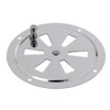 SeaLux Marine Round Butterfly Vent with Side Knob Stainless Steel